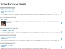 Tablet Screenshot of blog.altepper.com